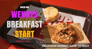 Wendy's Breakfast Launch: A Morning Menu History Revealed