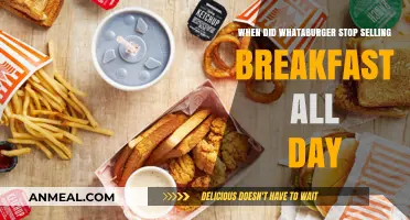 Whataburger's Breakfast Hours Change: No More All-Day Breakfast