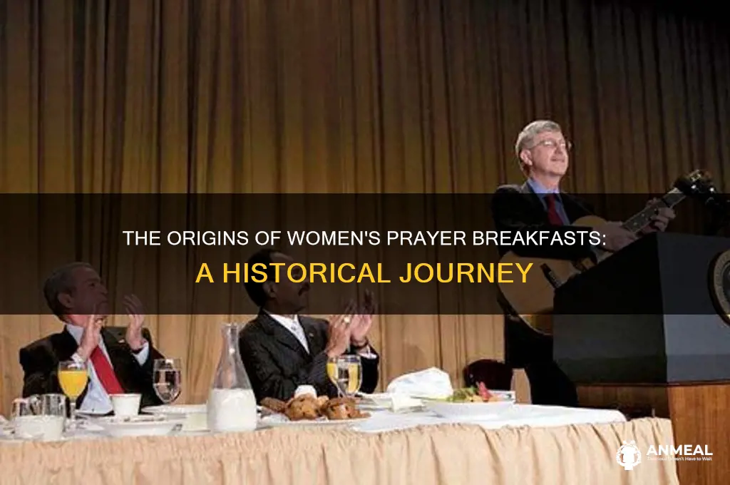 when did womens prayer breakfasts start