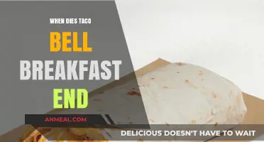 When Does Taco Bell Breakfast End? Hours and Menu Details