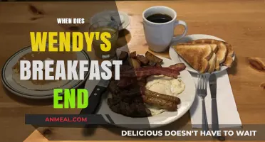 Wendy's Breakfast Hours: When Does It End?