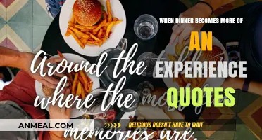 Transforming Meals into Memories: Quotes on Dinner as an Experience
