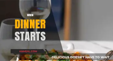Perfect Timing: When Dinner Starts and Why It Matters