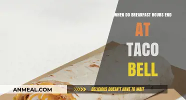 Taco Bell Breakfast Hours: When Does the Morning Menu End?