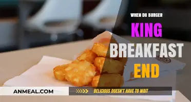 When Does Burger King Stop Serving Breakfast? Find Out Here