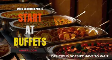 Buffet Dinner Prices: When Do Evening Rates Kick In?