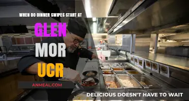 Glen Mor UCR Dinner Swipes Start Time: What You Need to Know