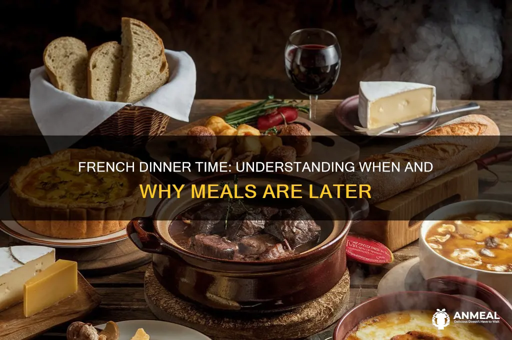 when do french people have dinner