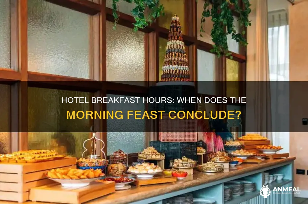 when do hotel breakfast end