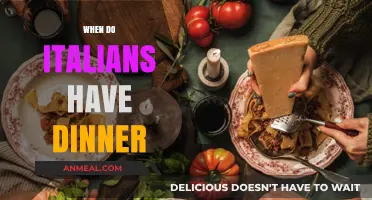 Italian Dinner Traditions: Exploring the Perfect Time for an Authentic Meal