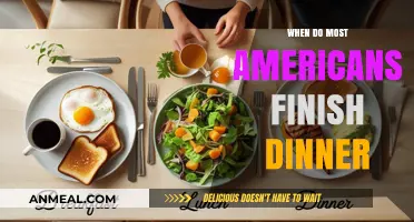 Typical American Dinner Time: When Do Most Families Wrap Up?