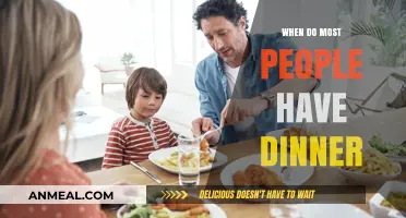 Dinner Time Trends: When Do Most People Eat?