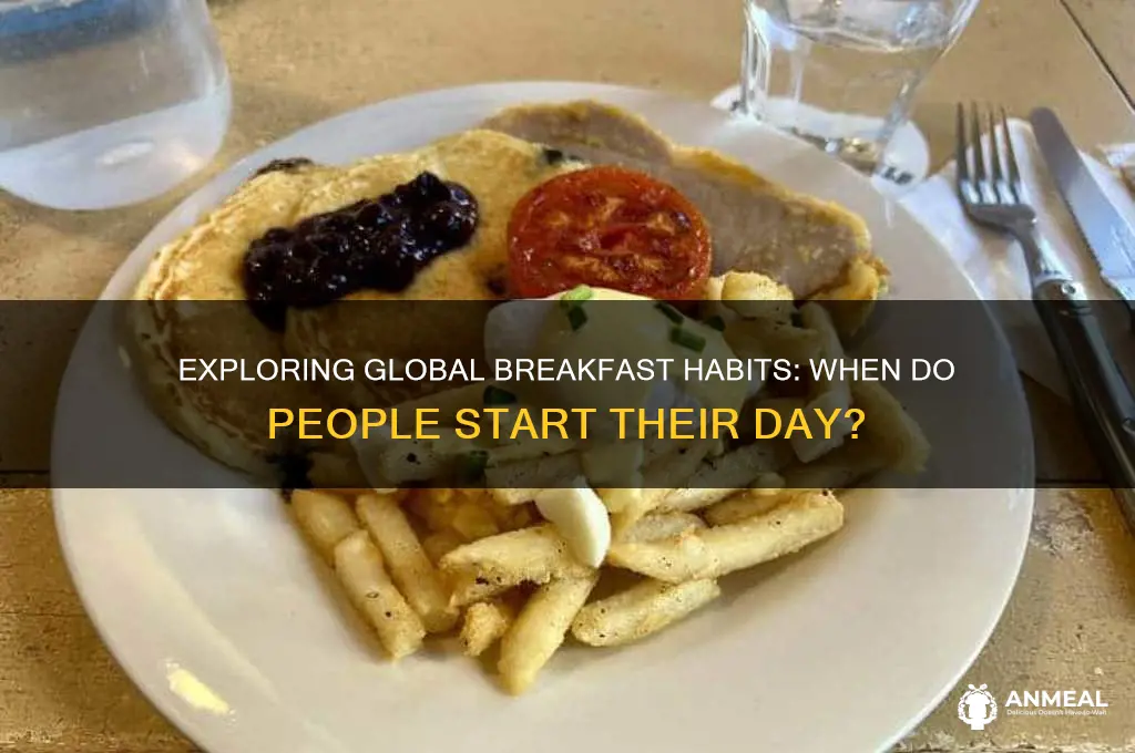 when do people have breakfast