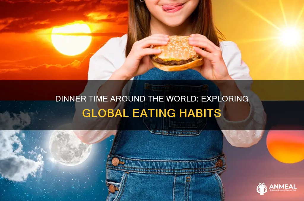 when do people have dinner