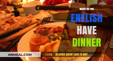 When Do the English Have Dinner? Exploring Traditional Meal Times