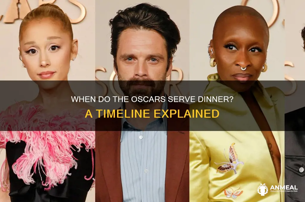 when do the oscars have dinner