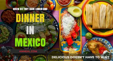 Mexican Meal Times: Lunch and Dinner Schedules Explained