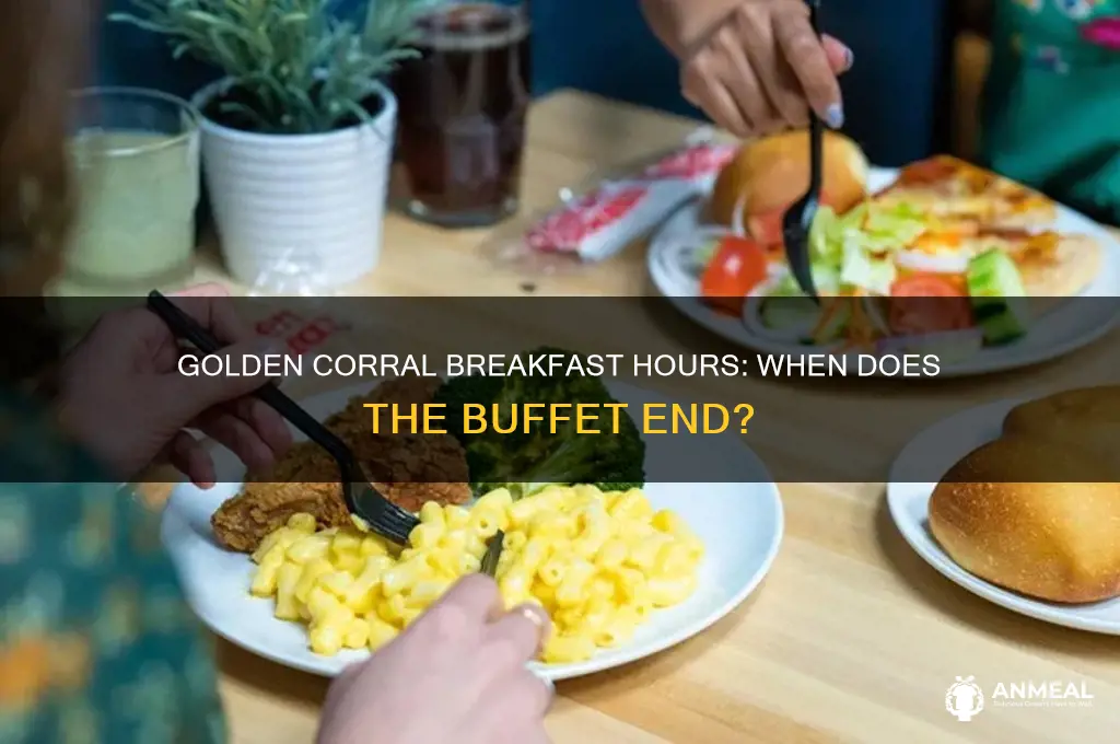 when do they stol severing breakfast golden corral