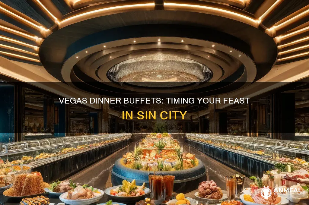 when do vegas dinner buffets start