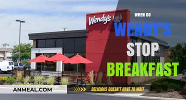 Wendy's Breakfast Hours: When Does the Morning Menu End?