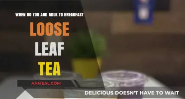 Perfect Timing: Adding Milk to Breakfast Loose Leaf Tea
