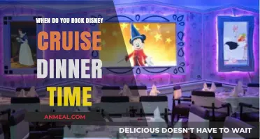 Disney Cruise Dinner Booking: Perfect Timing for Your Magical Meal