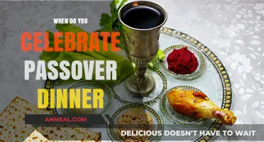 When to Celebrate Passover Dinner: A Guide to Timing Traditions