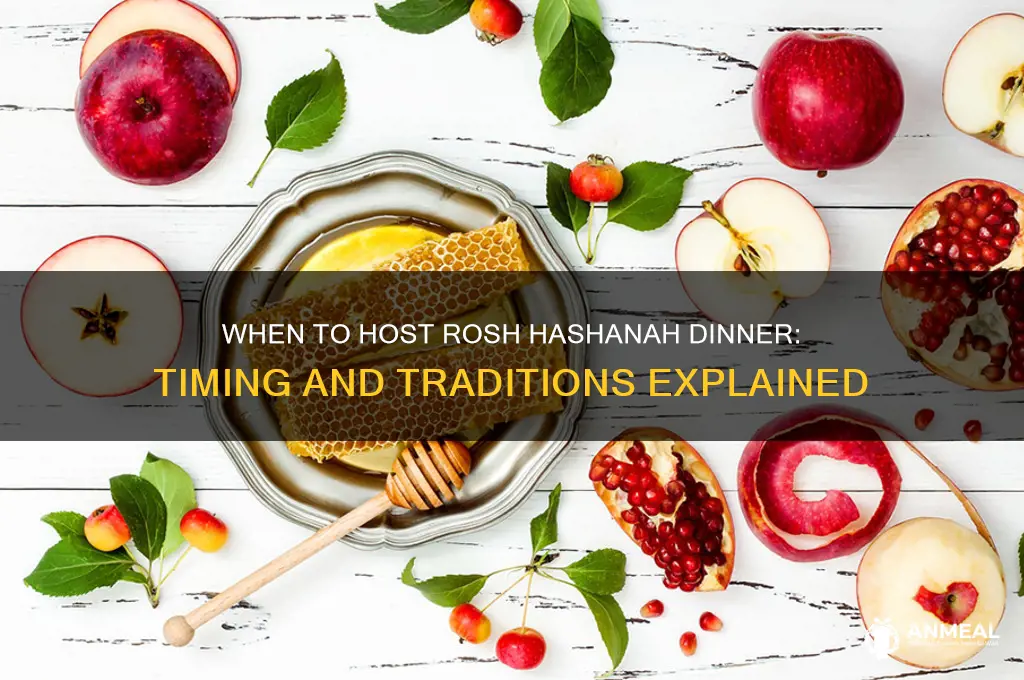 when do you do rosh hashanah dinner