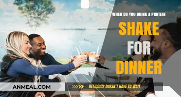 Protein Shake for Dinner: Timing Tips for Optimal Nutrition