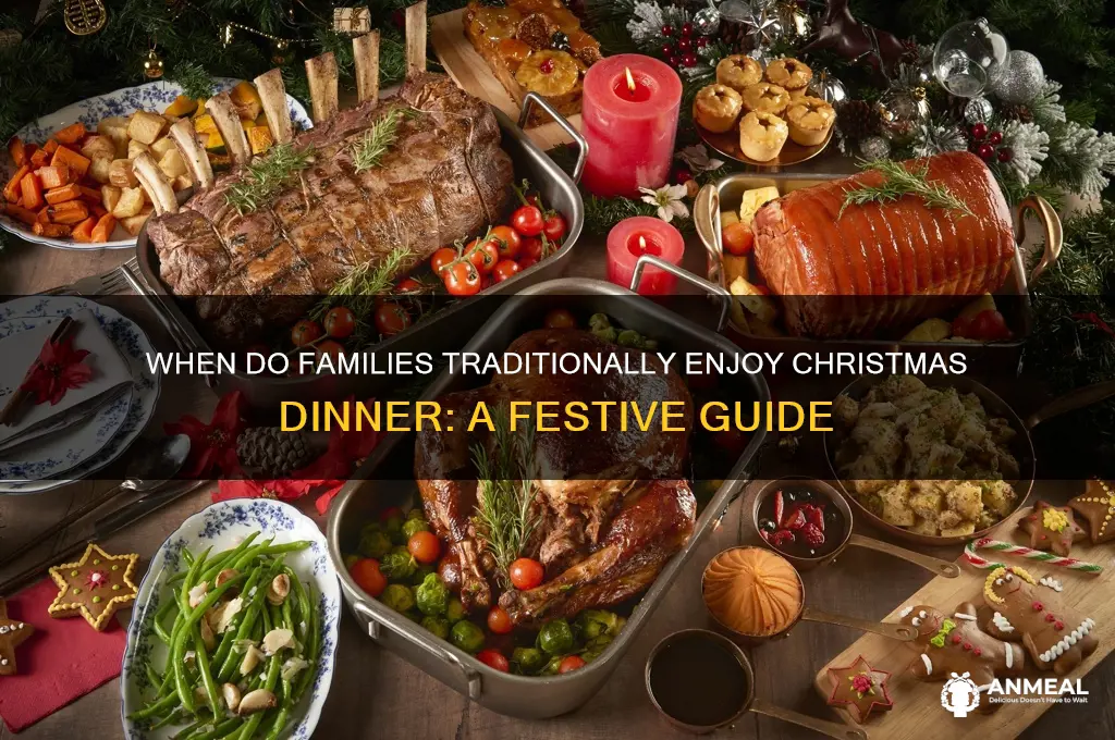 when do you have xmas dinner