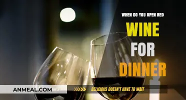 Perfect Timing: When to Open Red Wine for Dinner