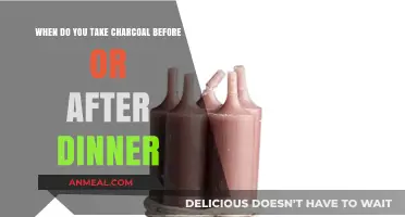 Charcoal Before or After Dinner: Timing for Optimal Benefits