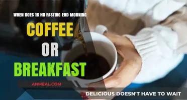 Morning Coffee vs. Breakfast: When Does 16-Hour Fasting End?