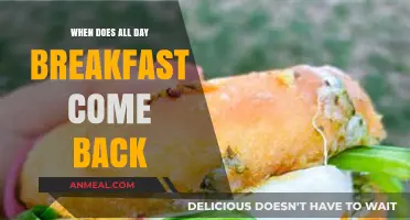 When Will All-Day Breakfast Return? Fans Eagerly Await Revival