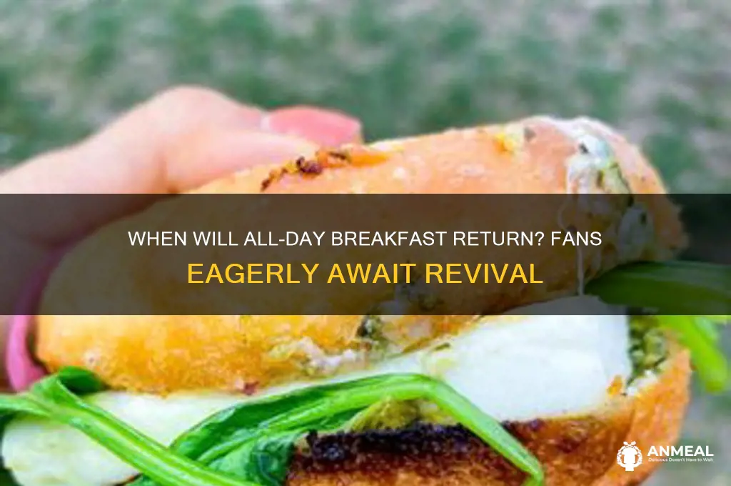 when does all day breakfast come back