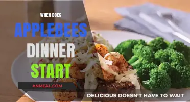 Applebee's Dinner Hours: When Does the Evening Menu Begin?