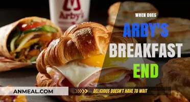 Arby's Breakfast Hours: When Does It End?