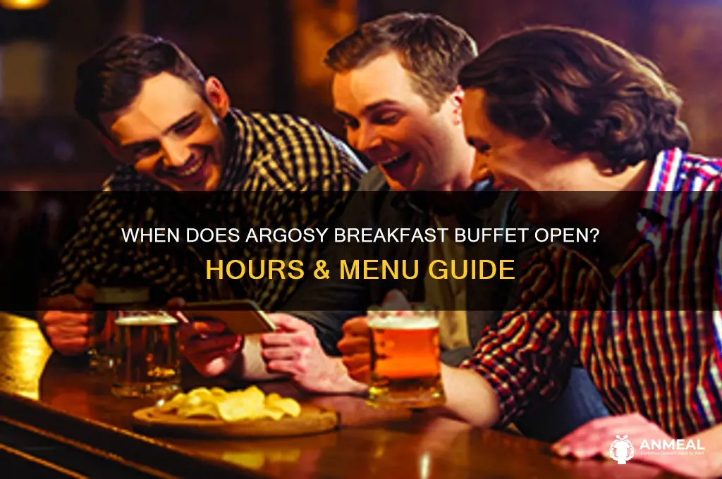 when does argosy breakfast buffet
