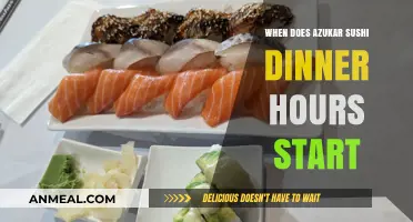 Azukar Sushi Dinner Hours: Start Time and Menu Highlights