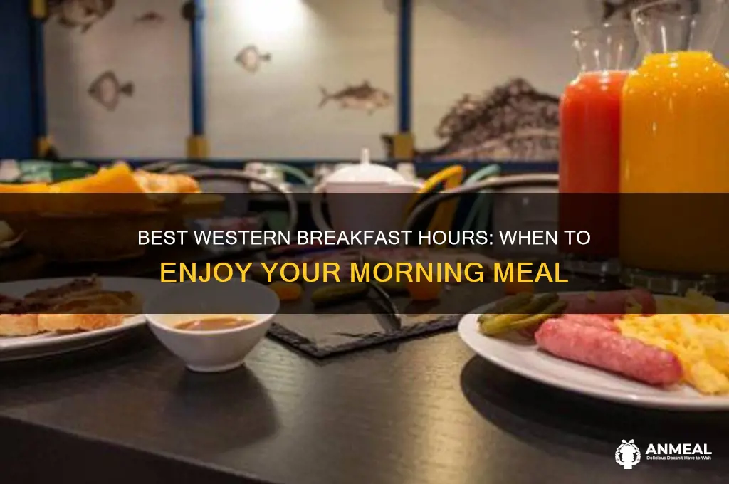 when does best western breakfast