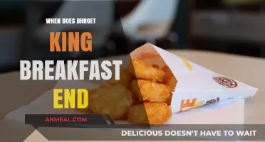 When Does Burger King's Breakfast Menu End? Hours Explained