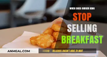 When Does Burger King Stop Serving Breakfast? Find Out Here