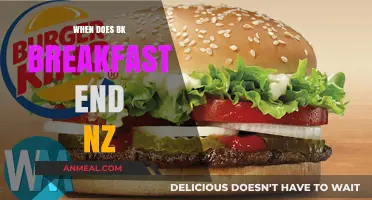BK Breakfast End Time in New Zealand: What You Need to Know