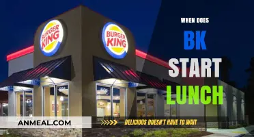 When Does BK Start Lunch: A Guide to Burger King's Lunch Hours