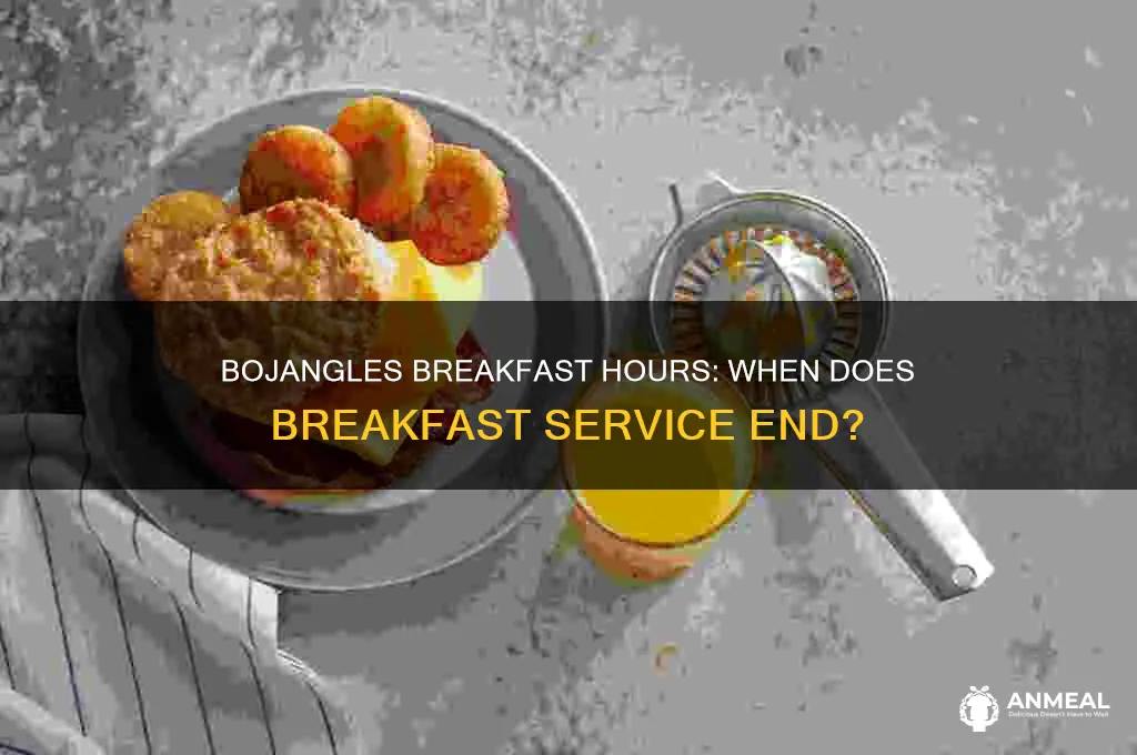 when does bojangles breakfast close