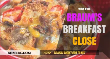 Braum's Breakfast Hours: When Does the Morning Menu End?