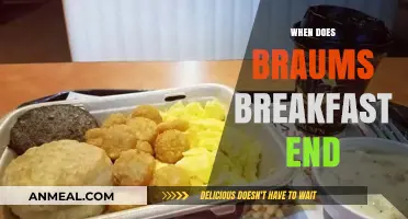 Braums Breakfast Hours: When Does the Morning Menu End?
