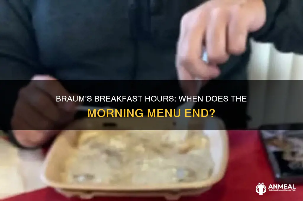 when does braums stop breakfast