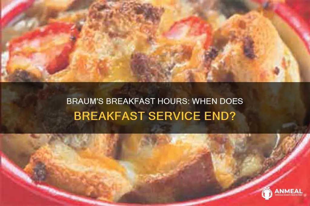 when does braums stop selling breakfast