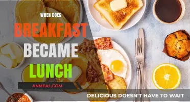 When Breakfast Blurs into Lunch: Exploring the Meal Transition